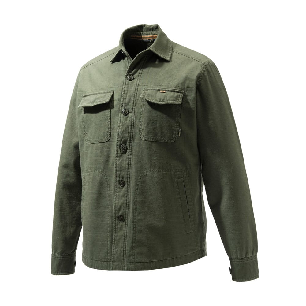 Beretta Heavy Overshirt Green LU034T19960715, Small - Beretta