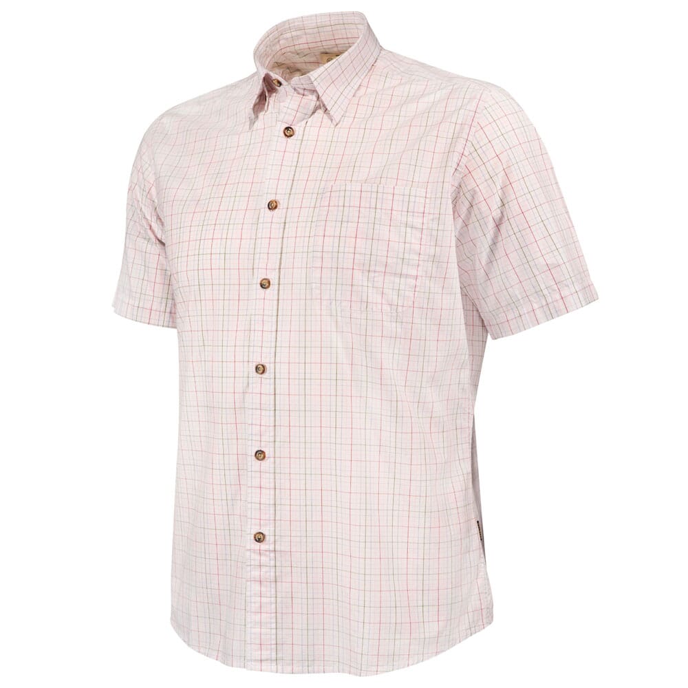 Beretta Trail SS Shirt Green/Blue/Pink/Fuchsia Check LU113T153301B1, XL - Beretta
