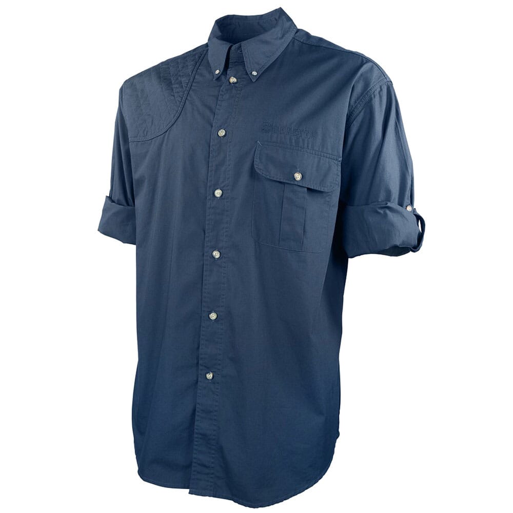 Beretta TM Roll Up Shirt Blue Total Eclipse LU222T15340504, Small - Beretta