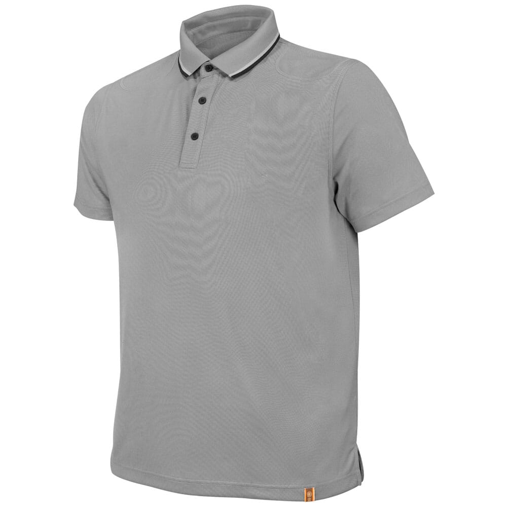 Beretta Chill Polo Light Grey MP421T18130969 Top in Gray, Small - Beretta