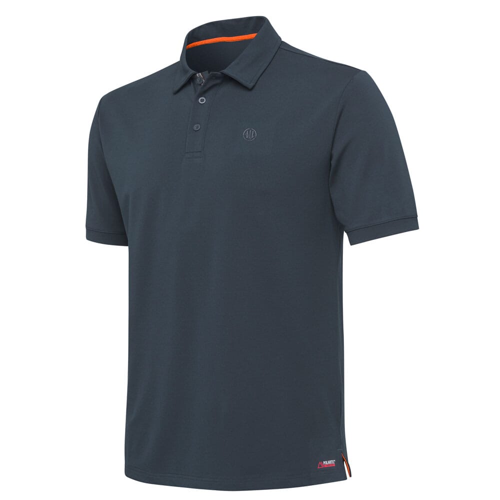 Beretta Tech Corporate SS Polo Ebony MT351T201209OR Top, Medium - Beretta