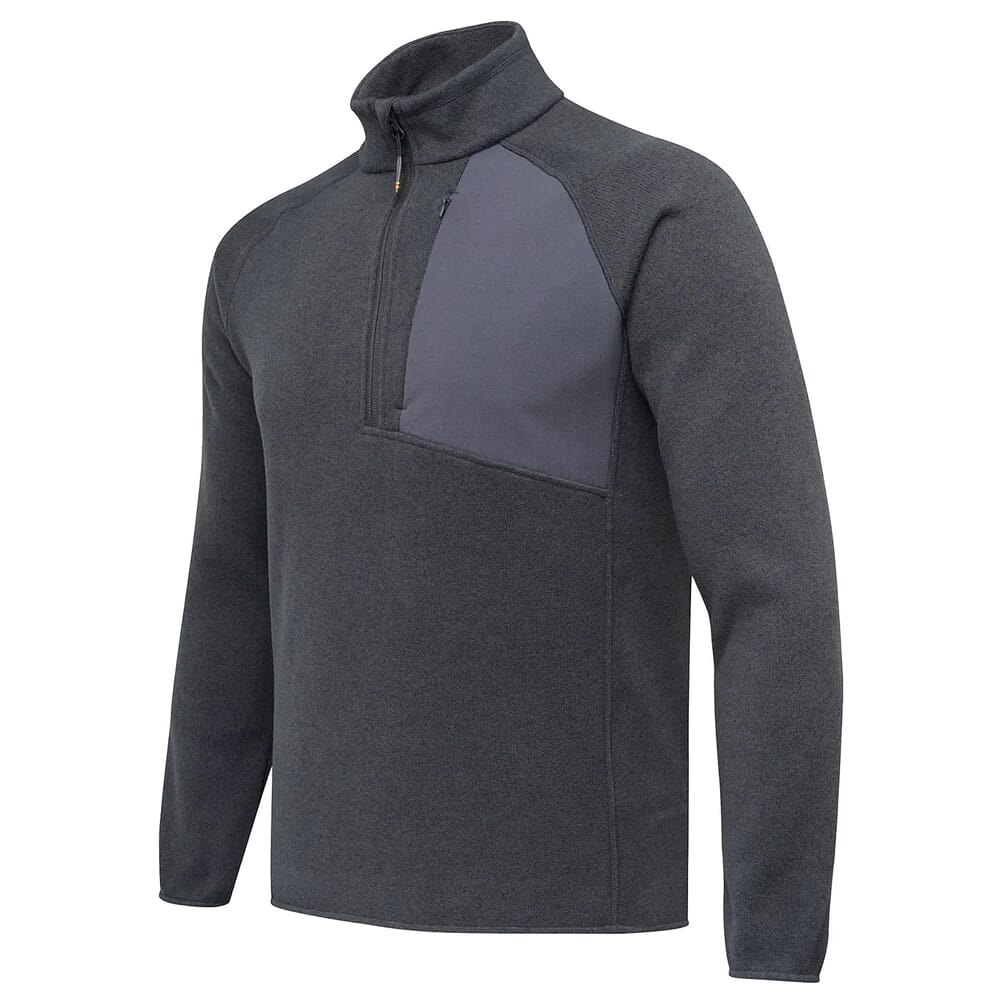 Beretta Abisko Half-Zip Fleece Ebony P3152T231309OR, Medium - Beretta