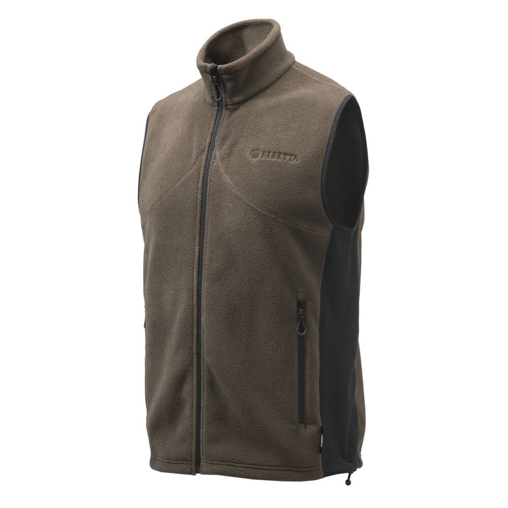 Beretta Smartech Fleece Vest Chocolate Brown P3431T0654080X, Small - Beretta