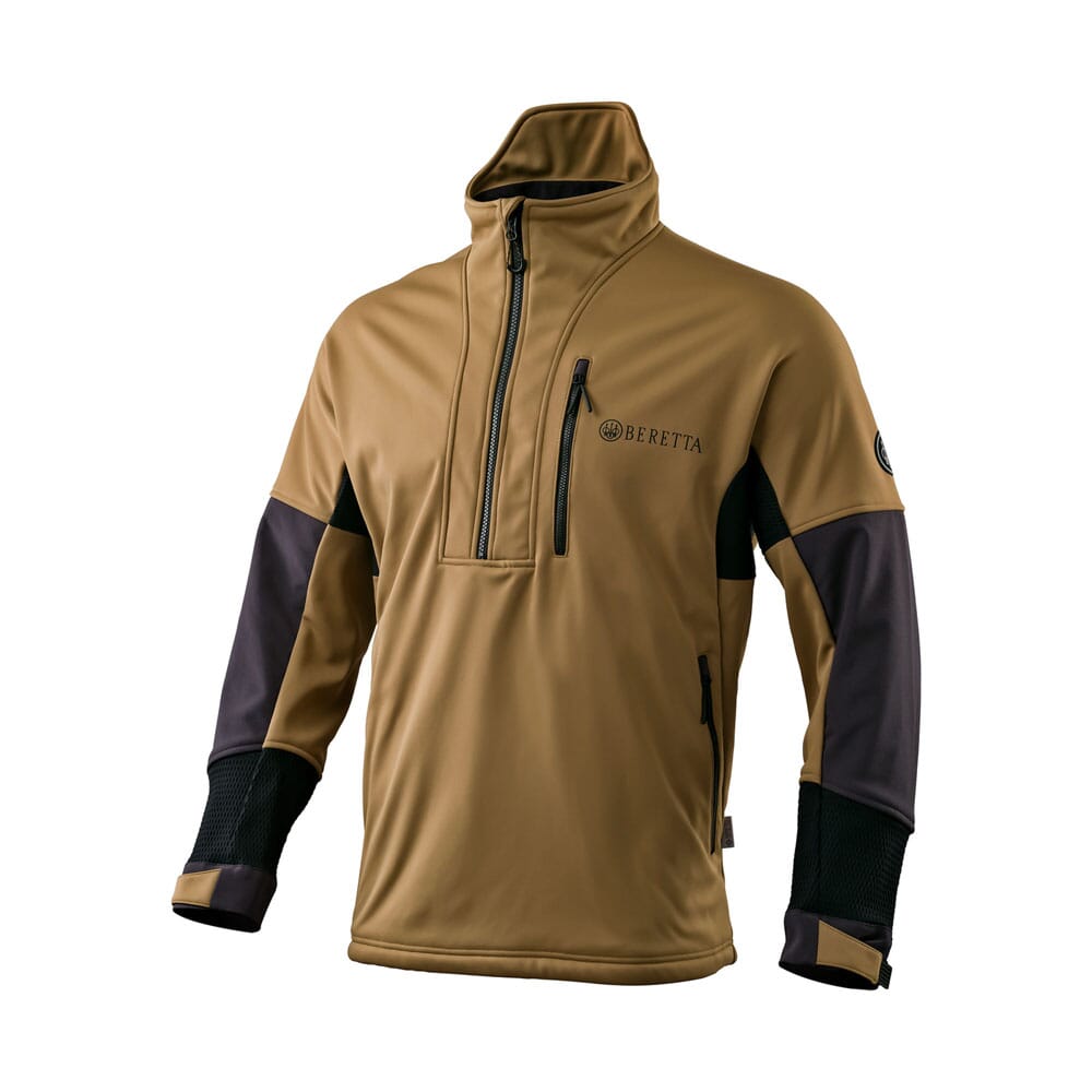 Beretta Highball Windpro Hunting Sweater Hazelnut P3531T20270836, XL - Beretta
