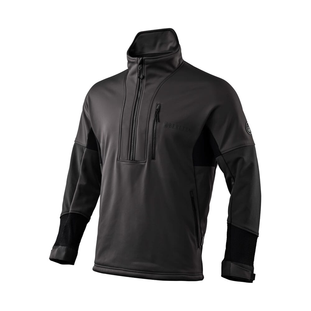 Beretta Highball Windpro Hunting Sweater Peat P3531T202709OM, Large - Beretta