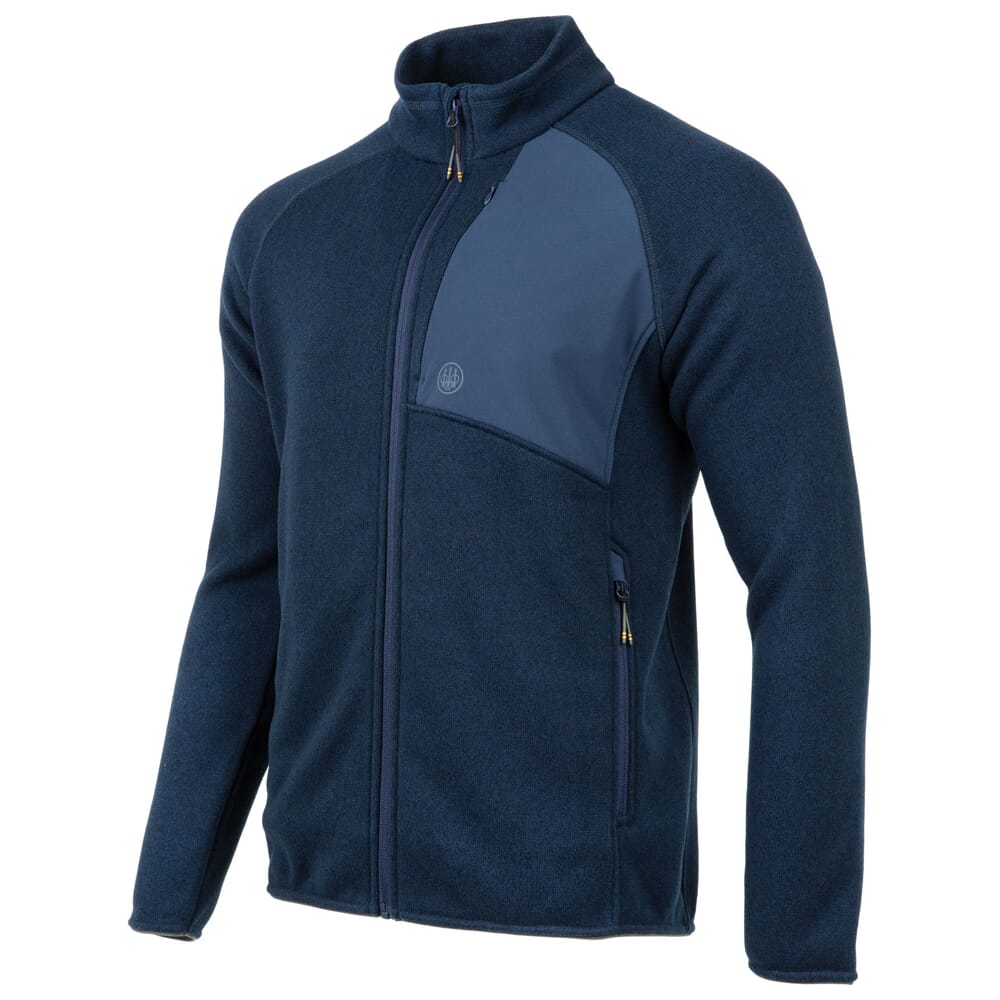 Beretta Abisko Full Zip Fleece Blue Total Eclipse P3631T23130504, 3XL - Beretta