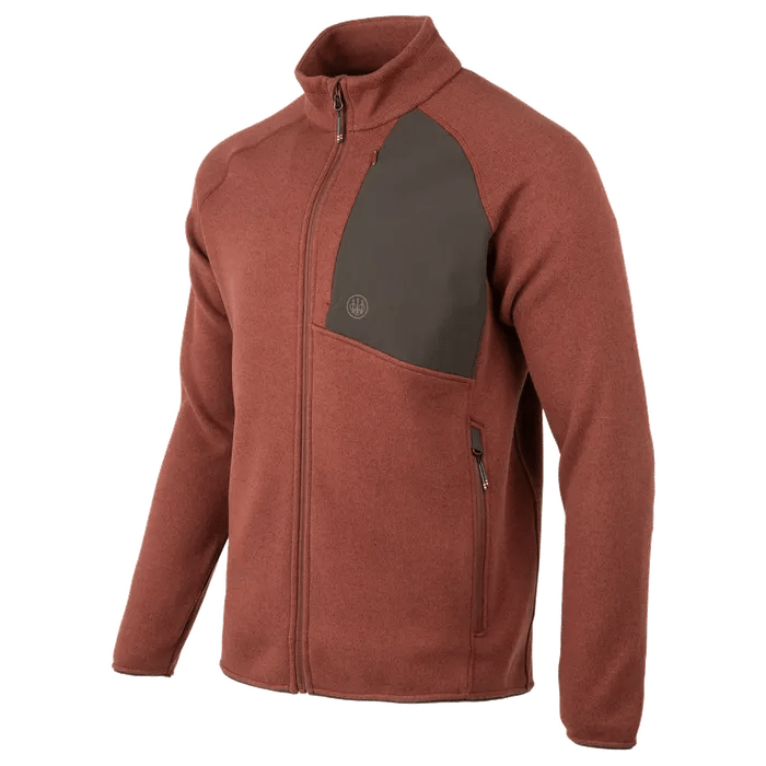Beretta Abisko Full-Zip Fleece Madder Brown P3631T231308E4, XL - Beretta