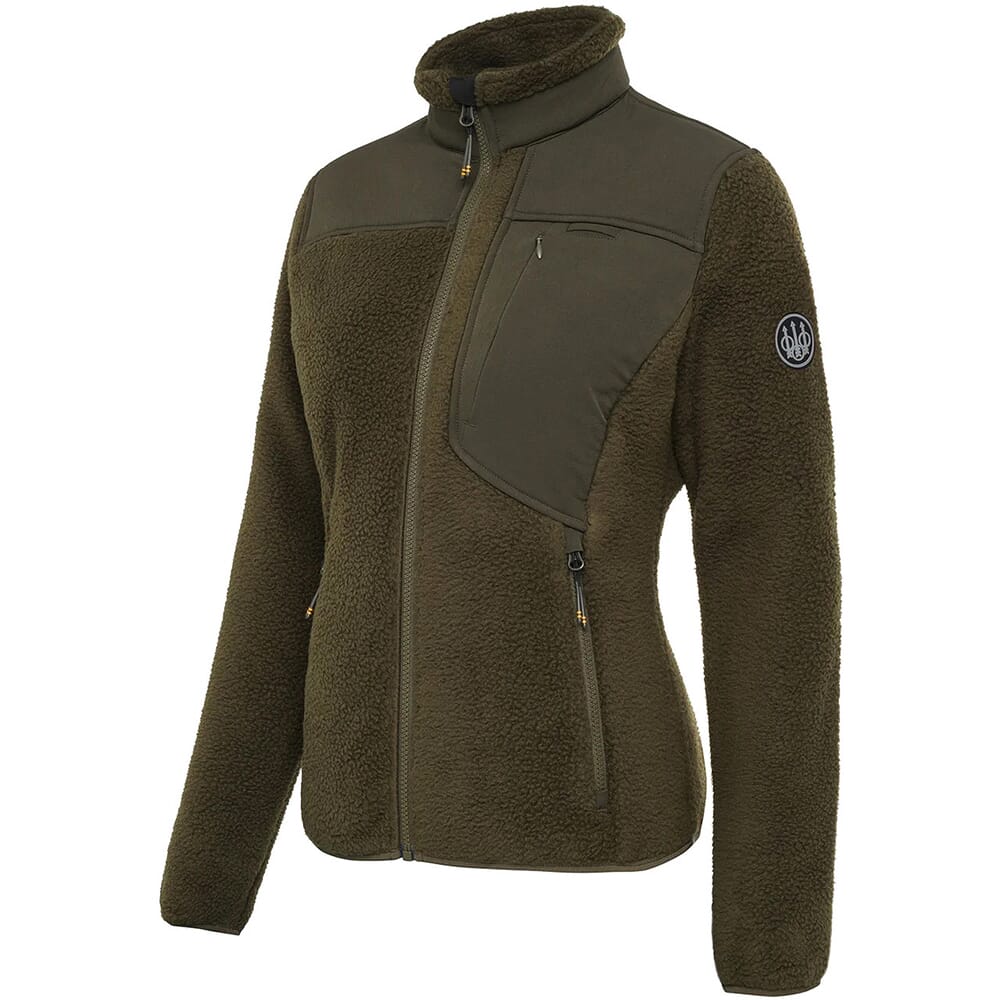 Beretta Women's Halifax Sherpa Jacket Green Moss P3691T238107AAX, XS - Beretta