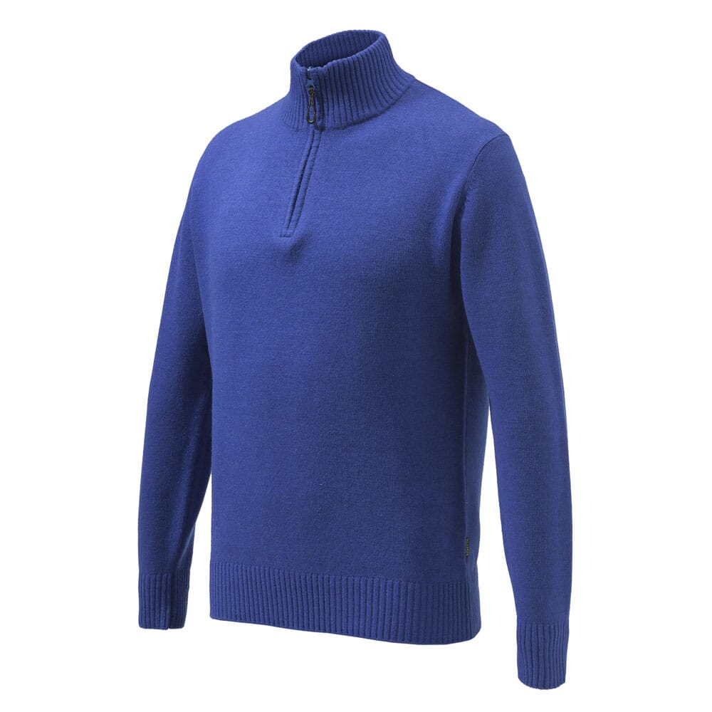 Beretta Dorset Half Zip Sweater Blue Total Eclipse PU561T19990504, 3XL - Beretta