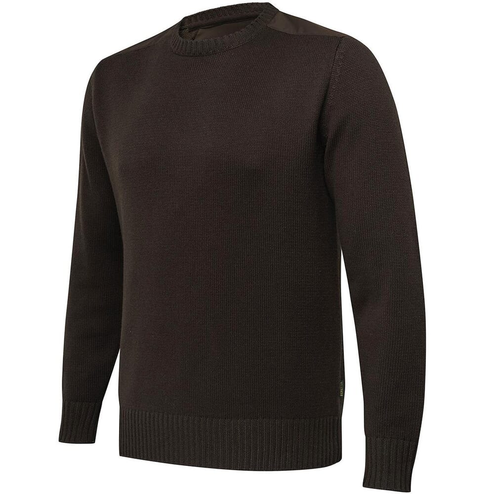 Beretta Wilton Tech Crewneck Sweater Brown Bark PU671T235508C1, Medium - Beretta