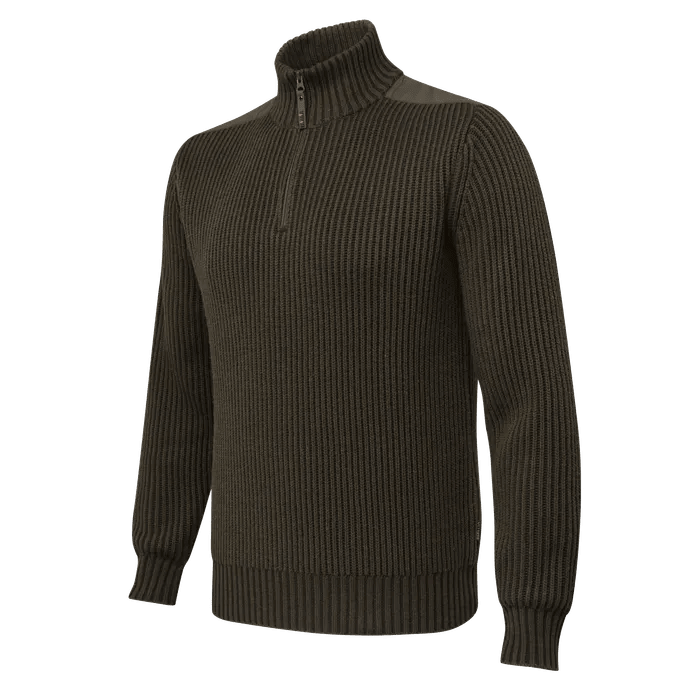 Beretta Dover Tech Half-Zip Sweater Green Moss PU691T234607V7, Small - Beretta