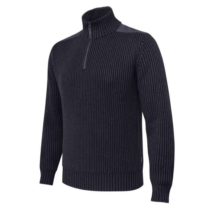 Beretta Dover Tech Half-Zip Sweater Ebony PU691T234609OR, Large - Beretta