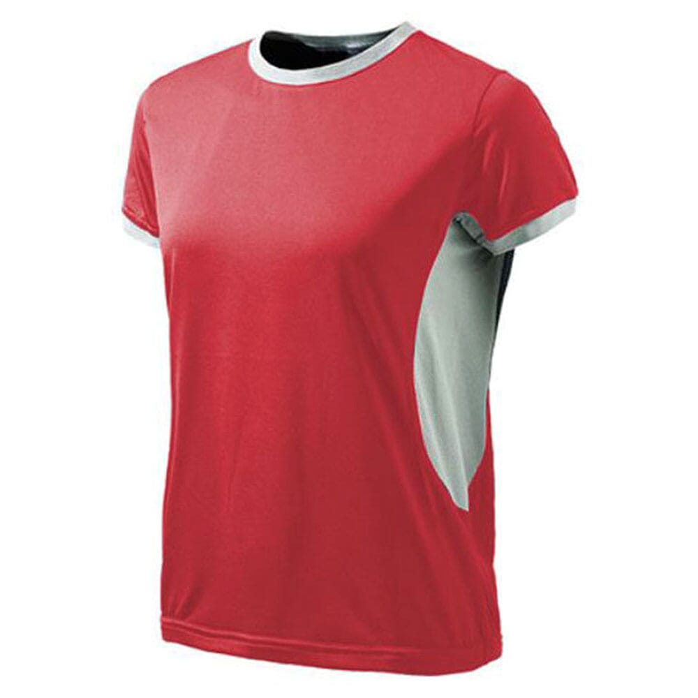 Beretta Women's Silver Pigeon T-Shirt Red and Silver TS021T0474034V Top, Large - Beretta