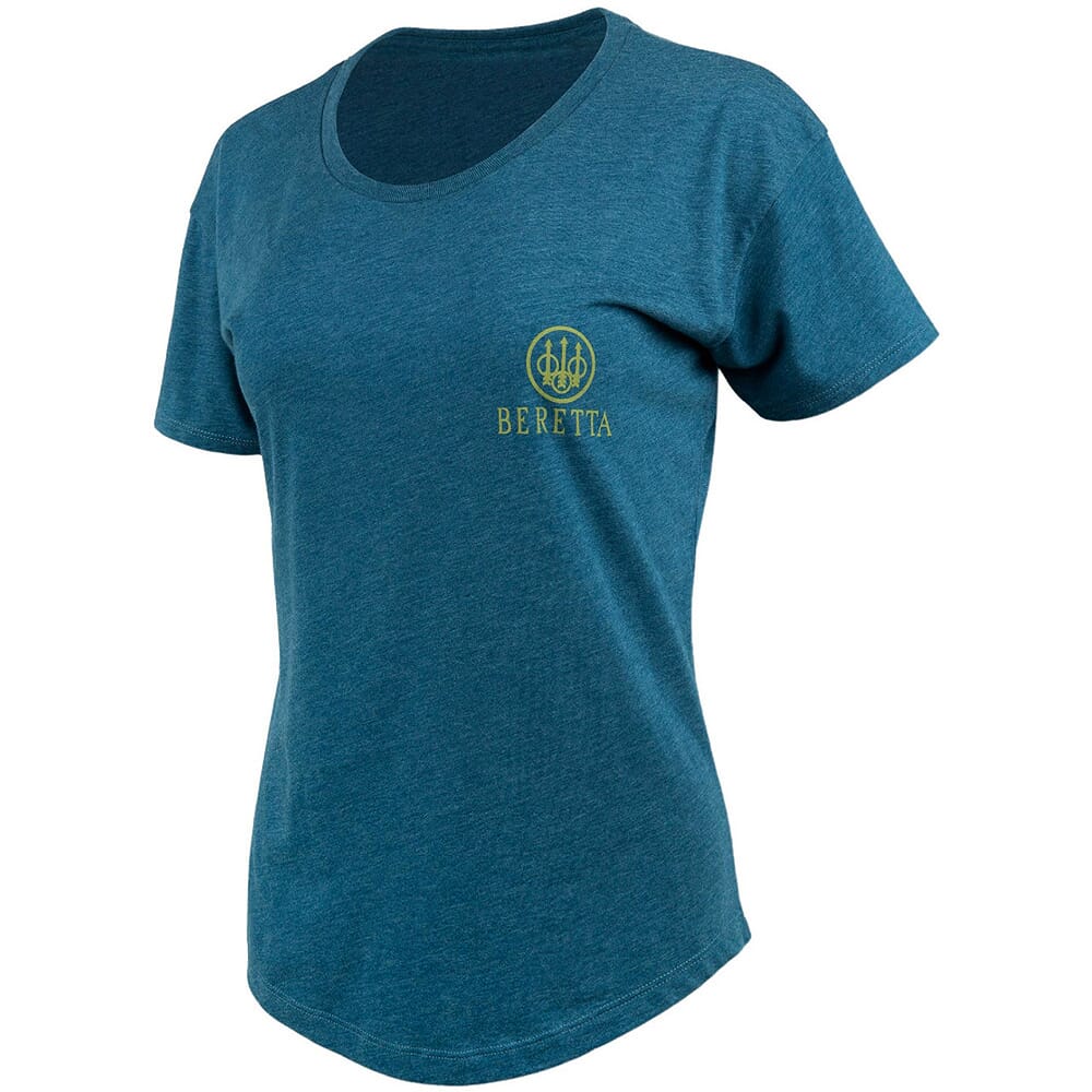 Beretta Aeon Short Sleeve T-Shirt Steel Blue Heather TS108T189005AV, XXL - Beretta