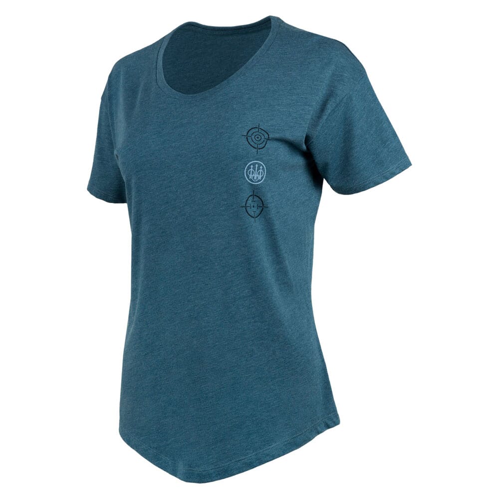 Beretta Ranger T-Shirt ST-Shirtl Blue Heather TS109T189005AV Top, Large - Beretta