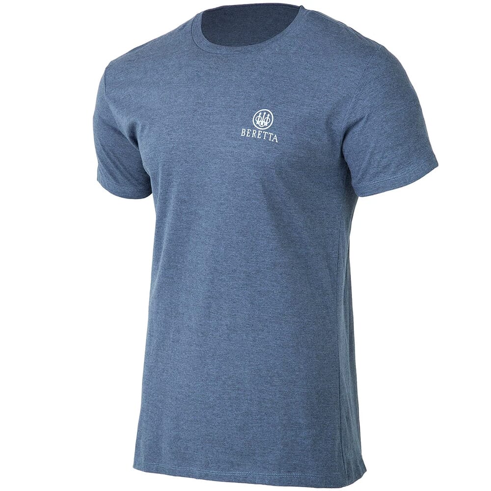 Beretta Legacy Short Sleeve T-Shirt Chambray TS218T18900057, 3XL - Beretta
