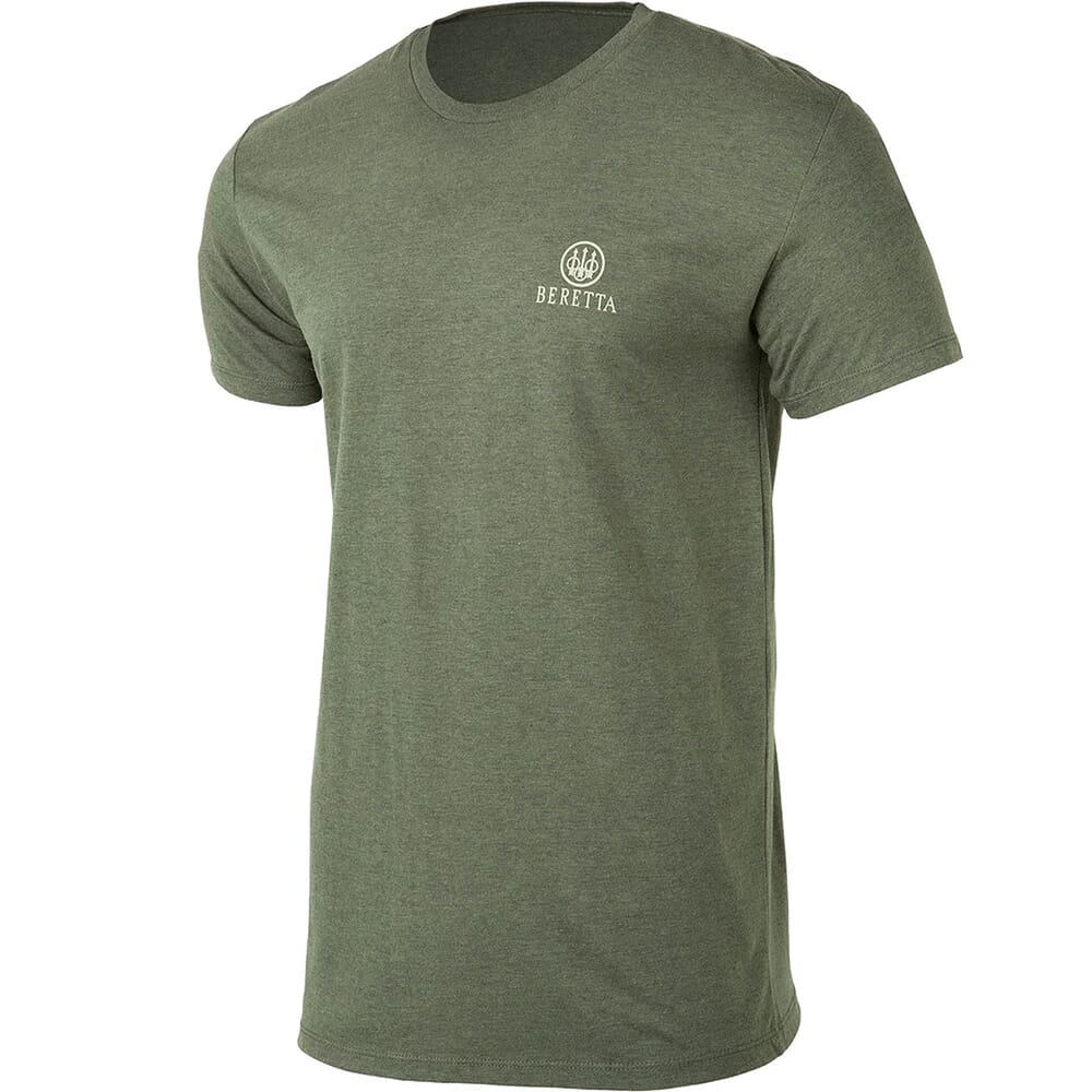 Beretta Legacy Short Sleeve T-Shirt Sage Green TS218T189007A1, Small - Beretta