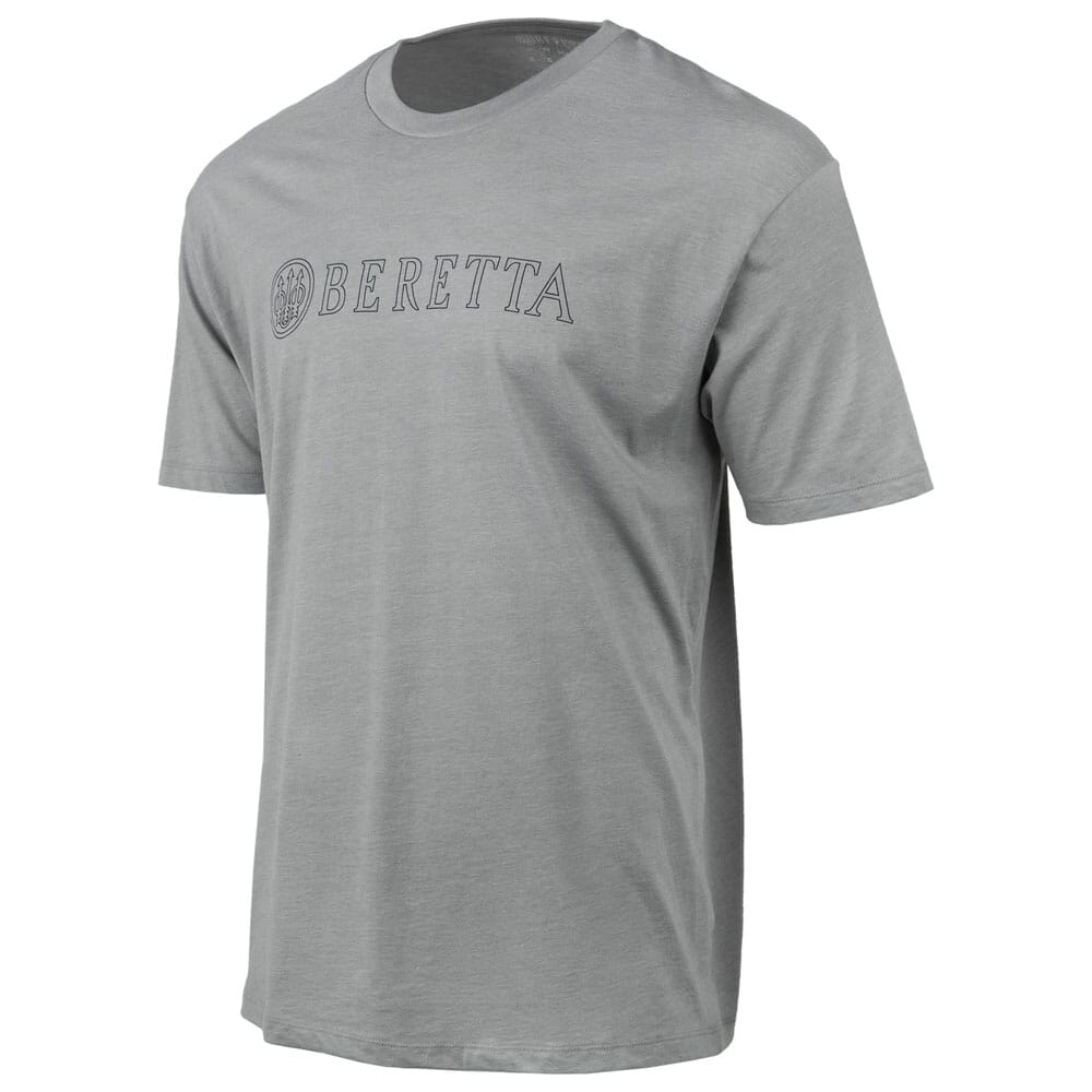 Beretta Hardlines SS T-Shirt Stone Heather TS219T1890096B Top, 2XL - Beretta