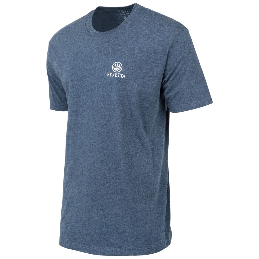 Beretta USA 2.0 SS T-Shirt Navy Heather TS226T1890051Y Top, XL - Beretta