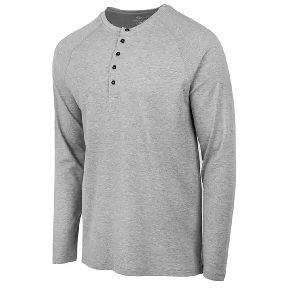 Beretta Henley Grey Melange TS242T14350938 Top, Medium - Beretta