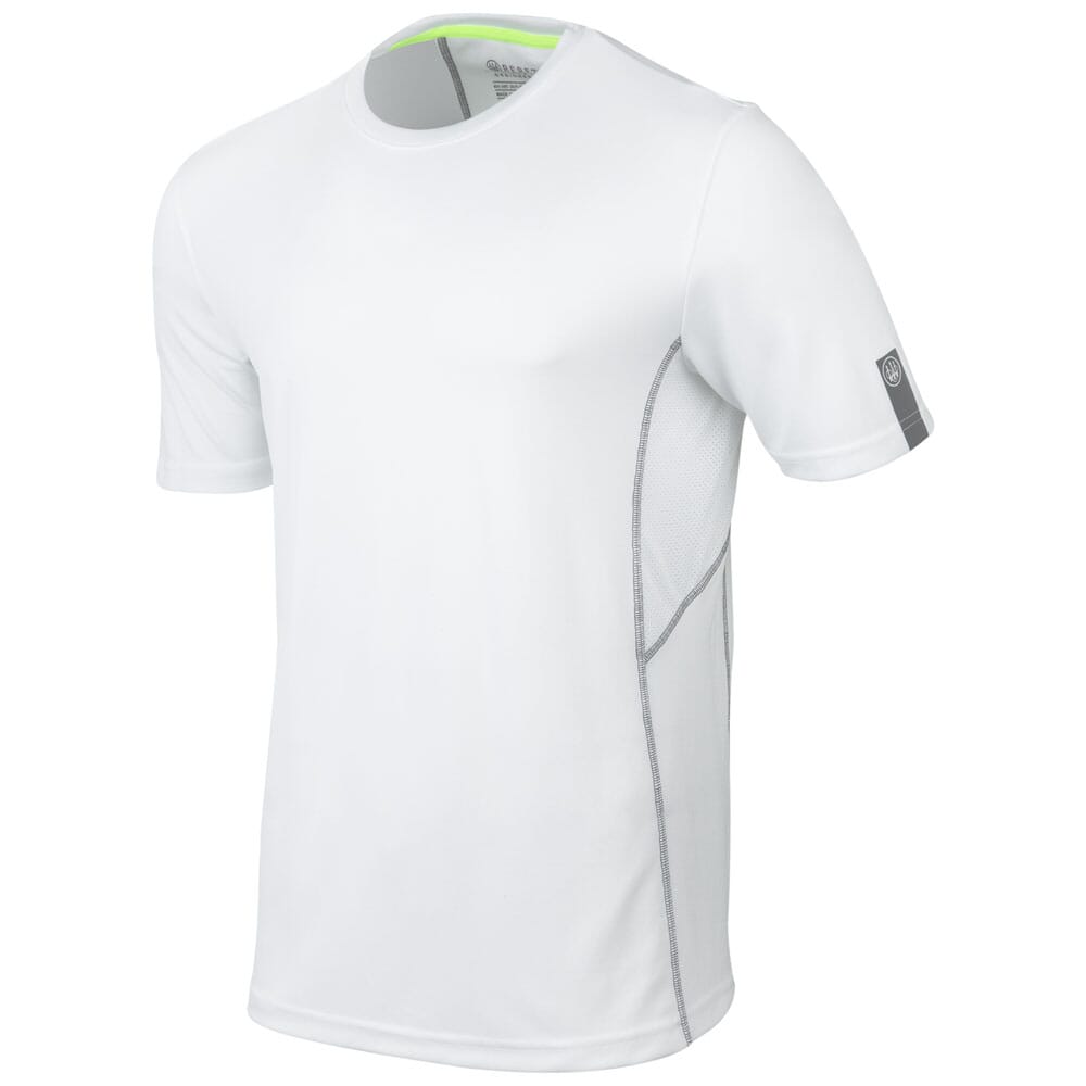 Beretta Ice Power T-Shirt Pure White TS552T226101C9 Top, Medium - Beretta