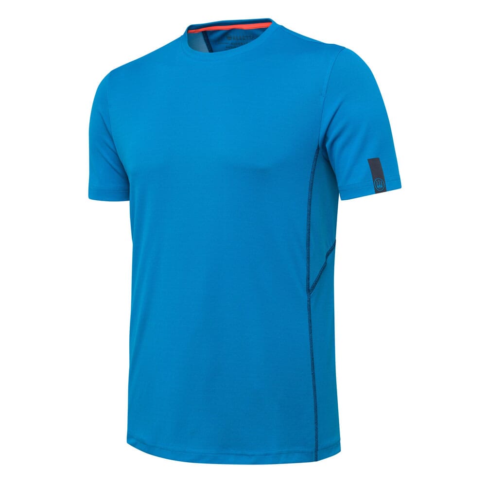 Beretta Ice Power T-Shirt Blue Excell TS552T226105ST Top, Medium - Beretta