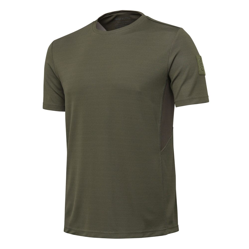 Beretta Corporate Tactical T-Shirt Green Stone TS572T22610707 Top, Medium - Beretta