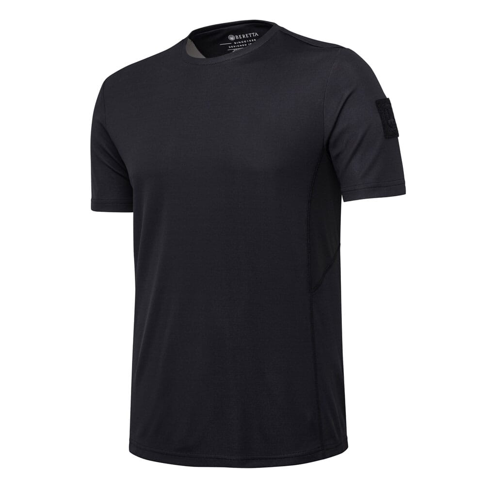 Beretta Corporate Tactical T-Shirt Black TS572T22610999 Top, Medium - Beretta