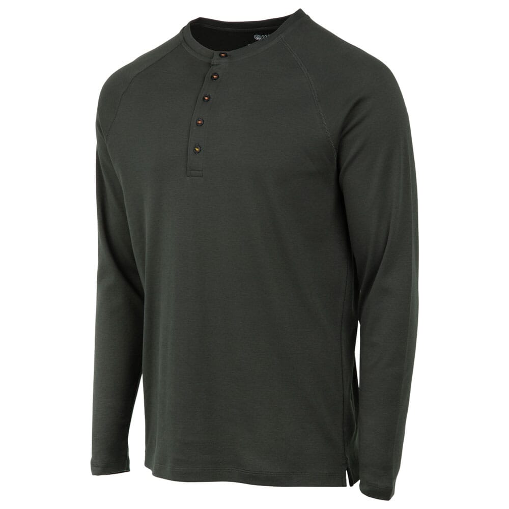 Beretta Scout Performance Henley Green Moss TS692T231107AA Top, Small - Beretta