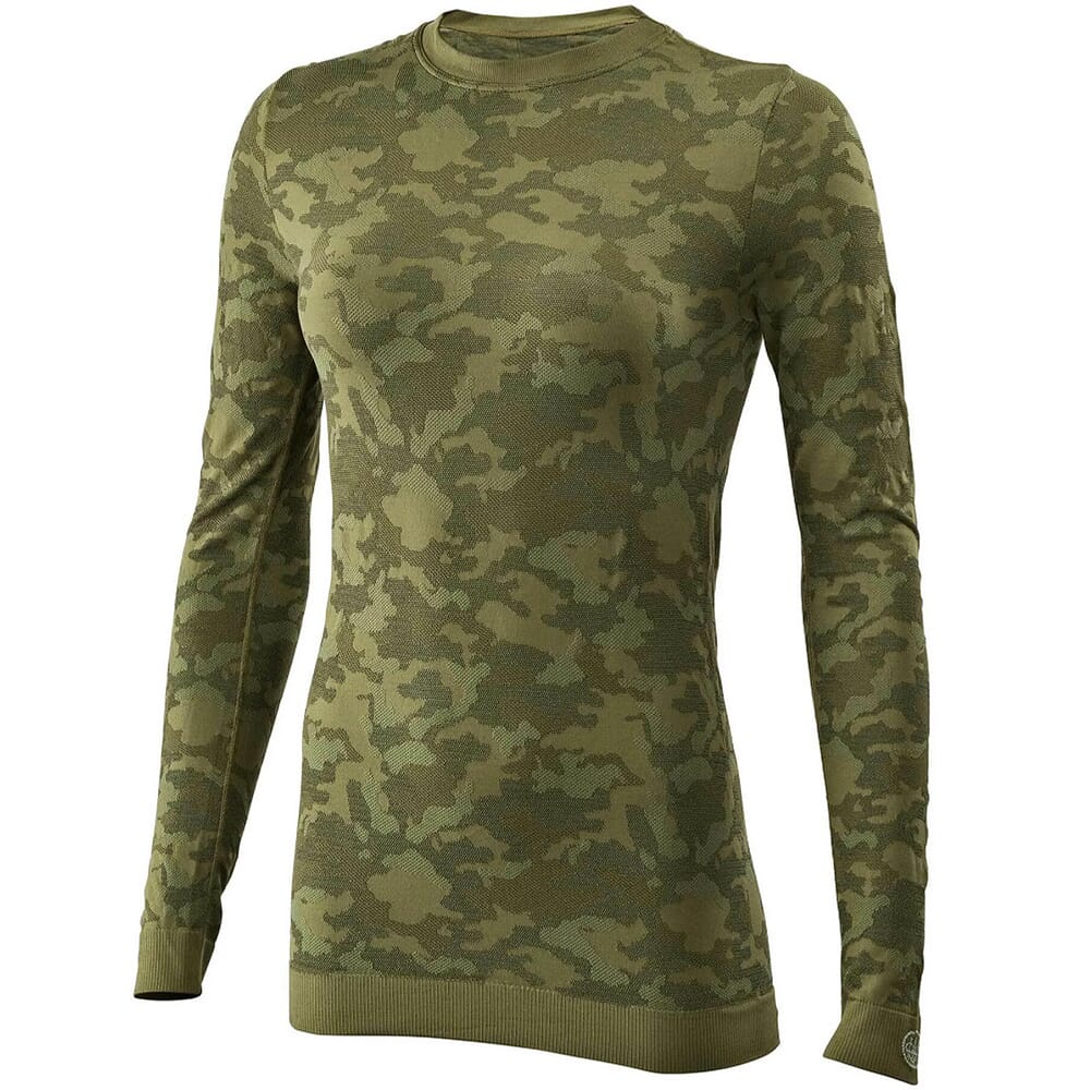 Beretta Women's LeSaut Long Sleeve Performance Shirt Green Camo TS722T226707Z7II, 2 - Beretta