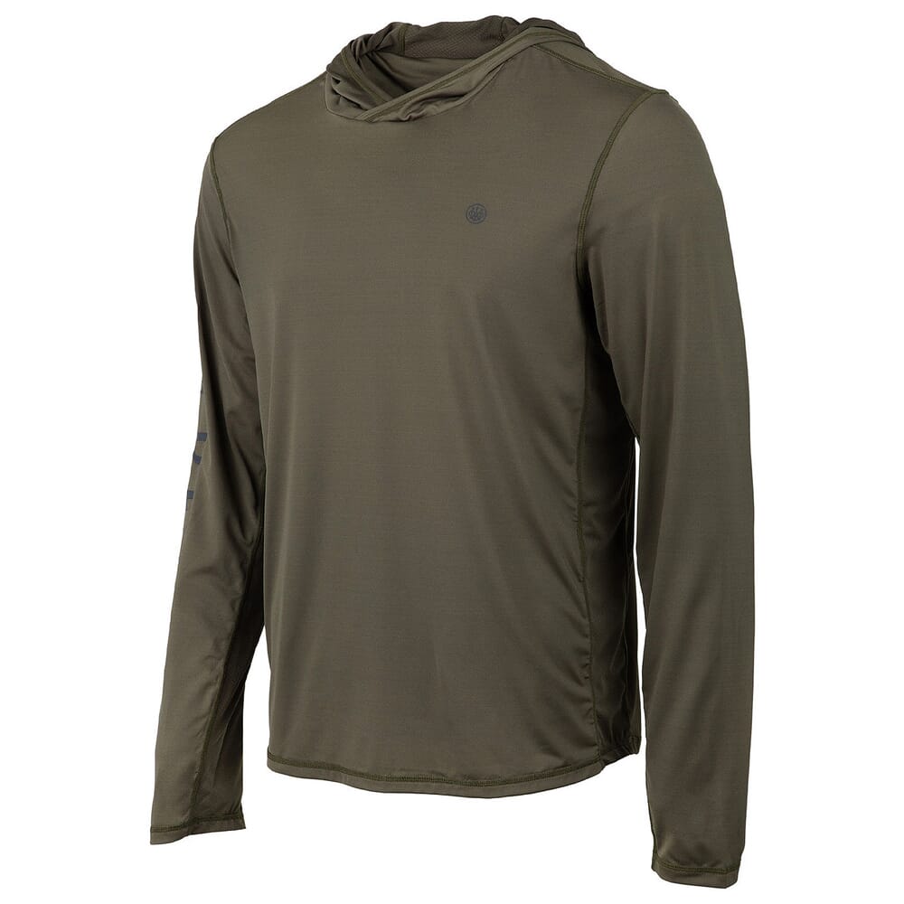 Beretta Keys Flex Hoodie Green Stone TS762T23970707, 3XL - Beretta