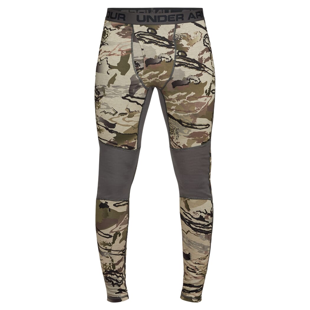 Under Armour Ridge Reaper Wool Base Legging UA Barren Camo/Black 1297425-999, XXL - Under Armour
