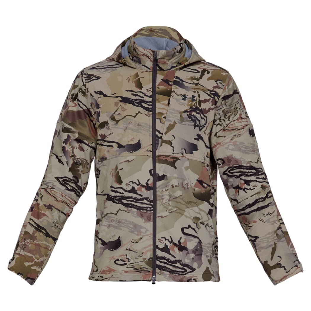Under Armour Ridge Reaper Infil Windstopper Jacket UA Barren Camo/Black 1316724-999, XL - Under Armour