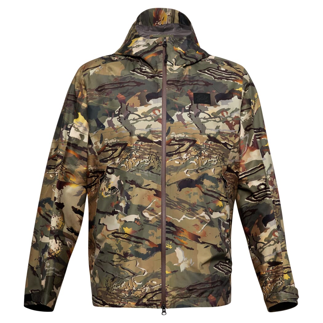 Under Armour Whitetail Gore Essential Hybrid Jacket UA Forest 2.0 Camo/Black 1316962-988 in Ua Forest Camo, L - Under Armour