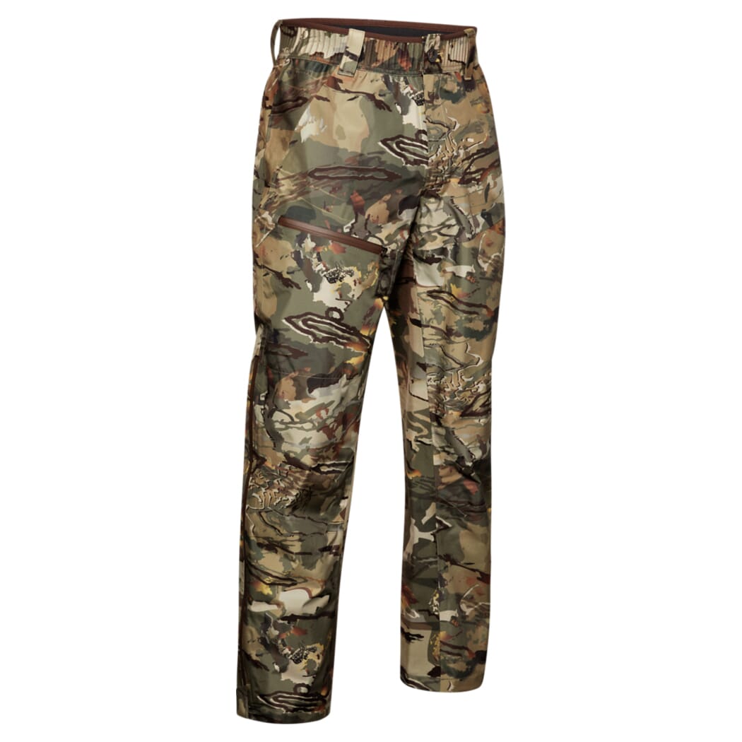 Under Armour Whitetail Gore Essential Hybrid Pant UA Forest 2.0 Camo/Black 1316963-988 in Ua Forest Camo, XS - Under Armour
