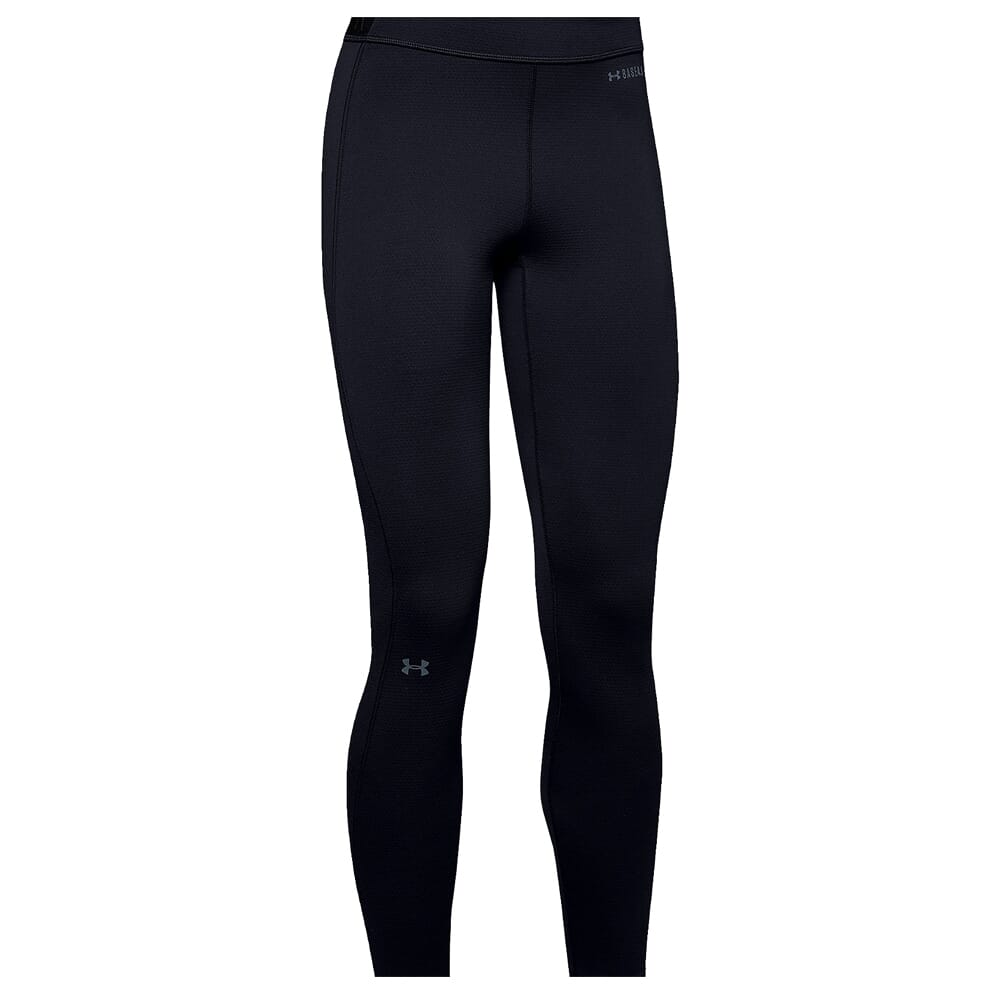 Under Armour Women's ColdGear Base Legging 4.0 Black/Pitch Gray 1343323-001, Large - Under Armour