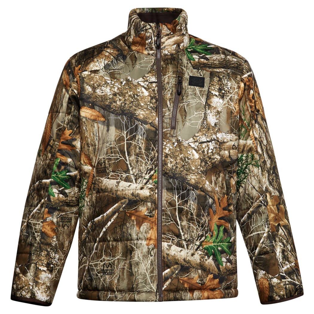 Under Armour Timber Jacket Realtree Edge/Maverick Brown 1355321-991, Small - Under Armour