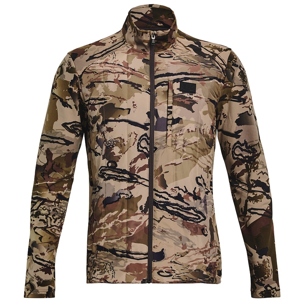 Under Armour Camo Sprint Hybrid Jacket UA Barren Camo/Black 1372597-989, Medium - Under Armour