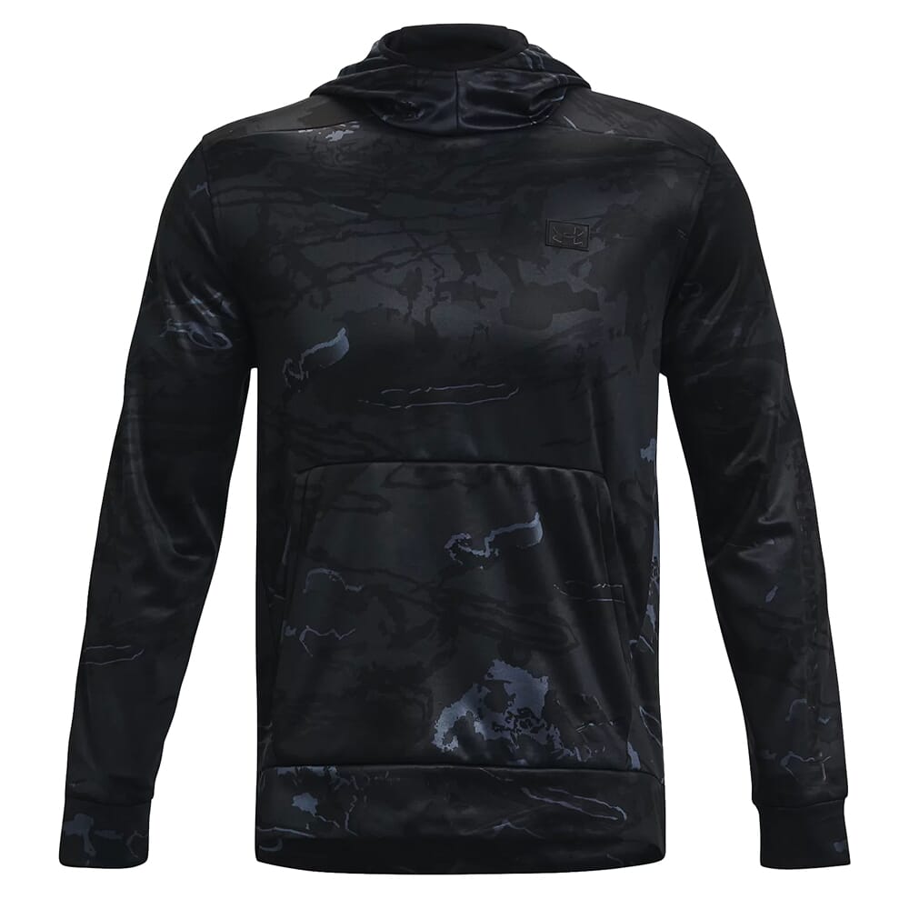 Under Armour Storm Camo Kangzip Hoodie UA Blackout Camo/Black 1375113-998, Small - Under Armour