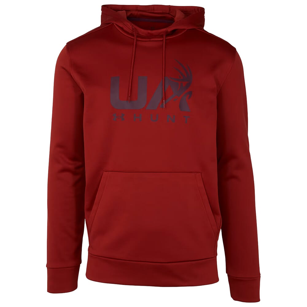 Under Armour AF Armour Fleece Hunt Icon Hoodie Earthen Orange 1375114-840, Small - Under Armour