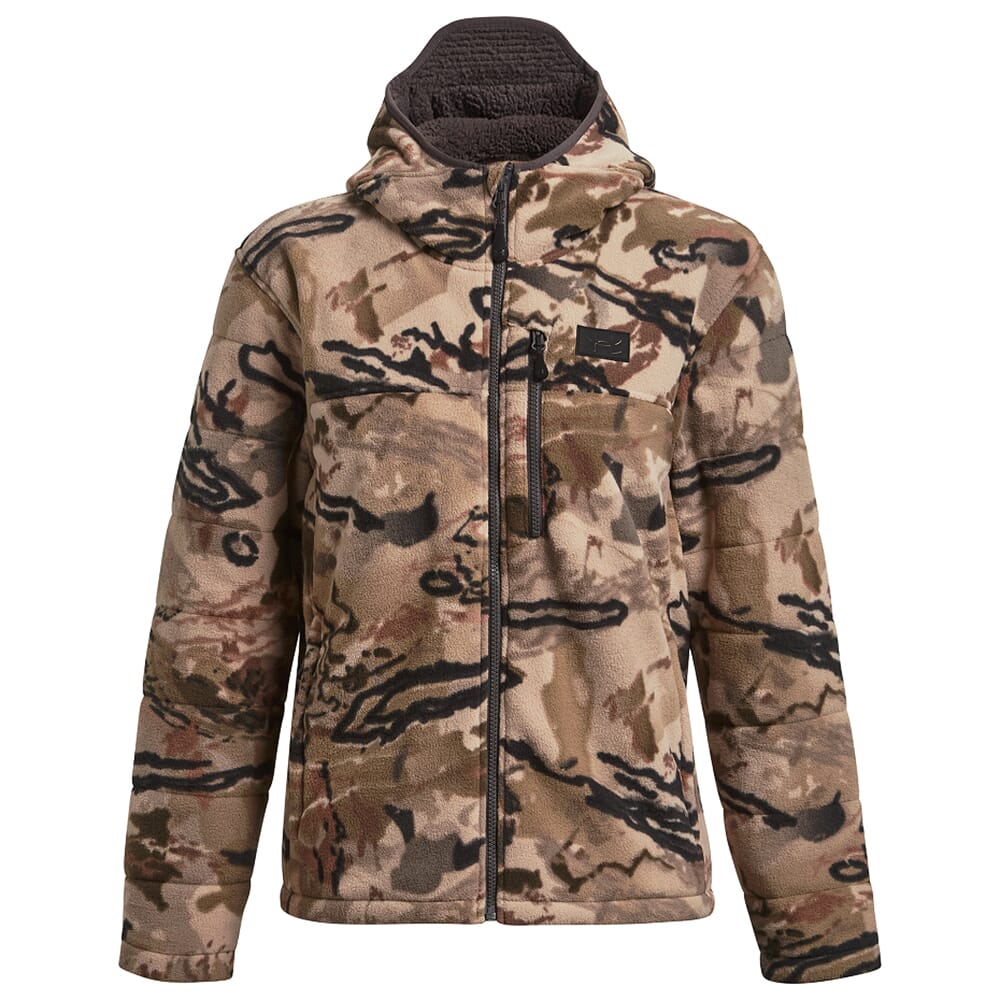 Under Armour Whitetail Women's Rut Windproof Jacket UA Barren Camo/Charcoal 1378819-989, XXL