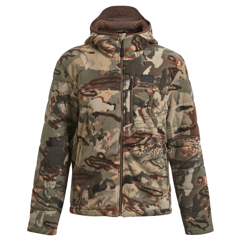 Under Armour Whitetail Women's Rut Windproof Jacket UA Forest All Season Camo/Timber 1378819-994 in Ua Forest All-Season Camo, S