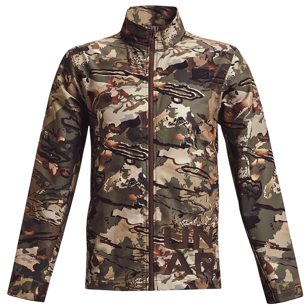 Under Armour Hardwoods Graphic Jacket UA Forest AS Camo/Black 1365606-994 in Ua Forest Camo, XXL - Under Armour