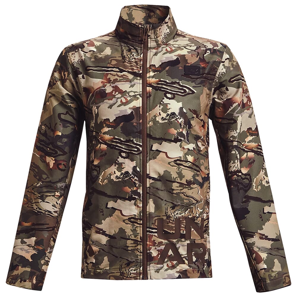 Under Armour Hardwoods Graphic Jacket UA Barren Camo/Black 1365606-999, Large - Under Armour