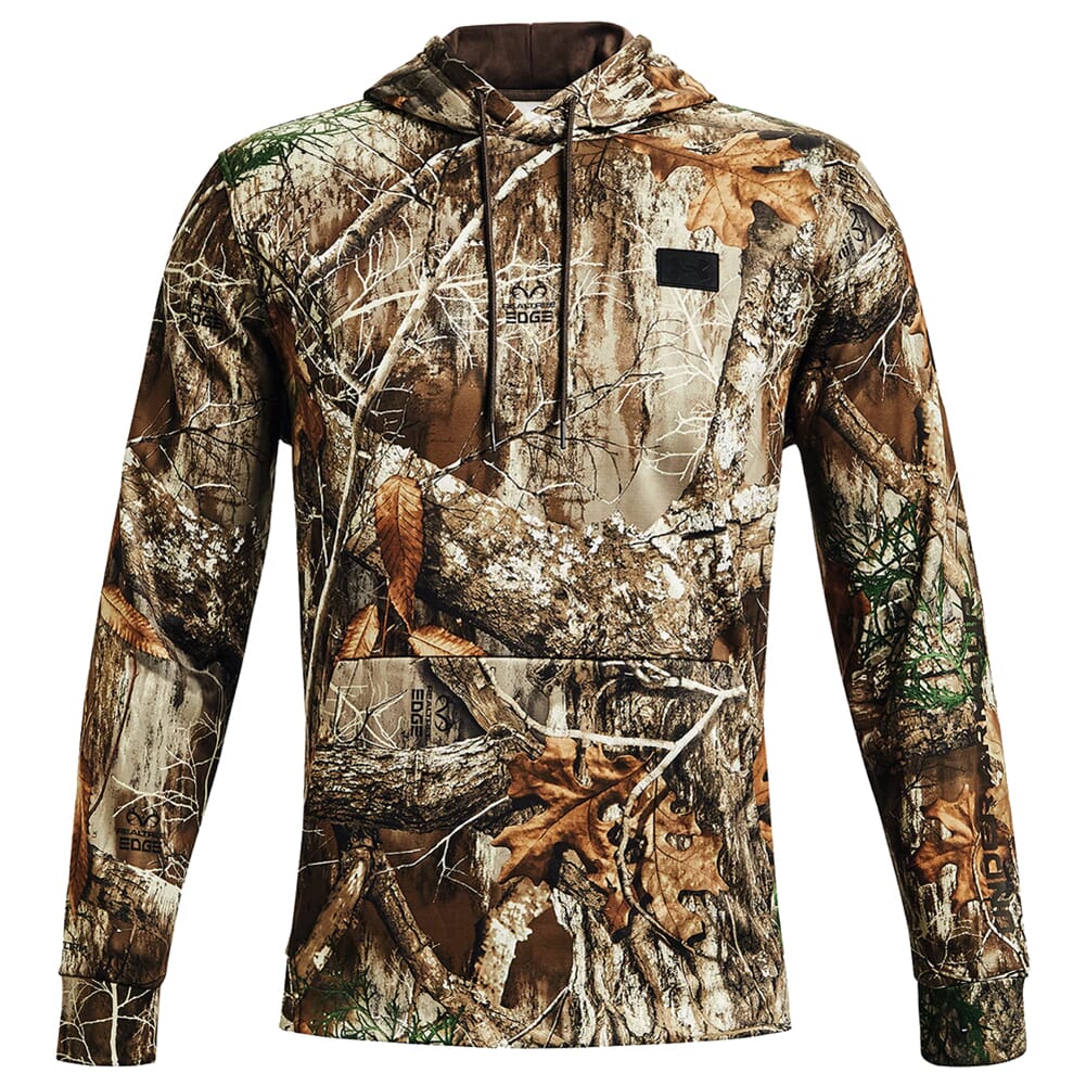 Under Armour Storm Camo Kangzip Hoodie RT Edge/Mvrck Brn 1367635-991 in Realtree Edge, XL - Under Armour