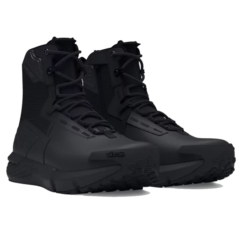 Under Armour Charged Valsetz Waterproof Zip Boot Black 3027679-001, 8 - Under Armour