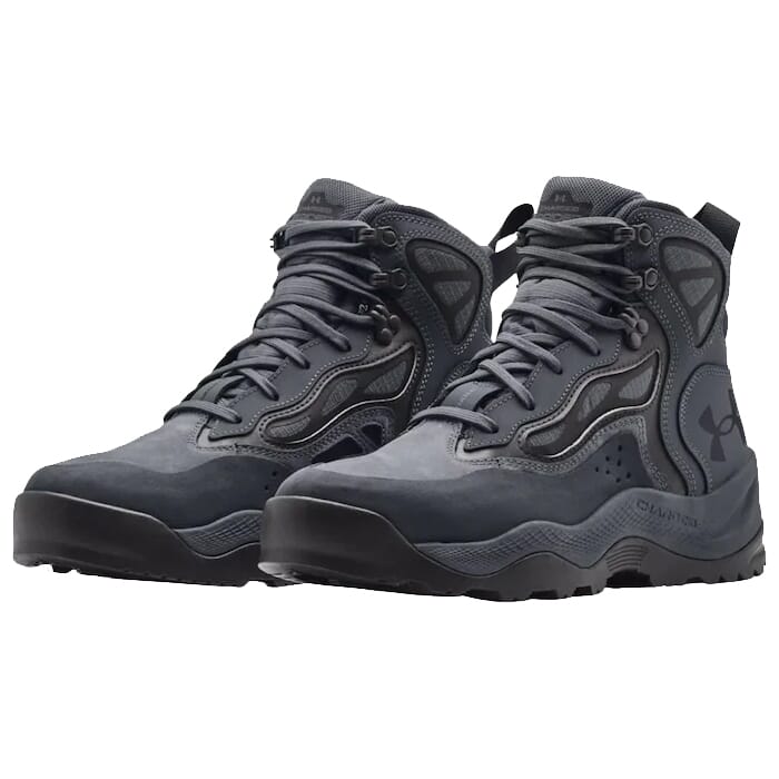 Under Armour Charged Raider Mid WP Boots Pitch Gry/Jet Gry/Black 3024265-100 in Jet Gray, 8 - Under Armour