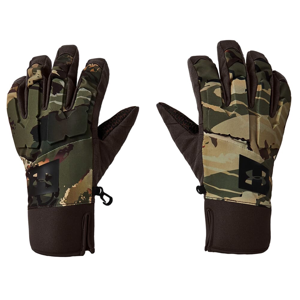 Under Armour Mid Season WS Glove UA Forest 2.0 Camo/Tmbr/Black 1318575-988 in Ua Forest Camo, Medium - Under Armour