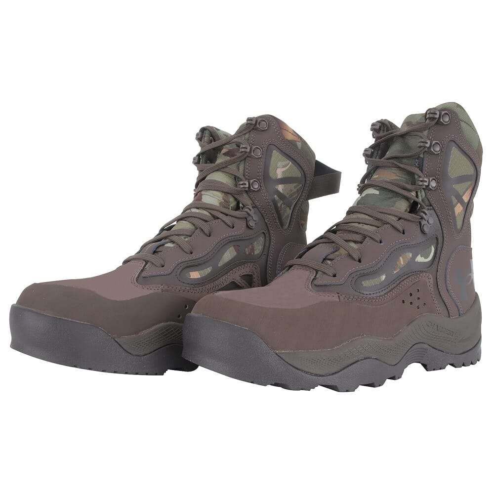 Under Armour Charged Raider WP Boots UA Forest AS Camo/Mvrck Brn/Cannon 3024338-901 in Ua Forest Camo, 11 - Under Armour