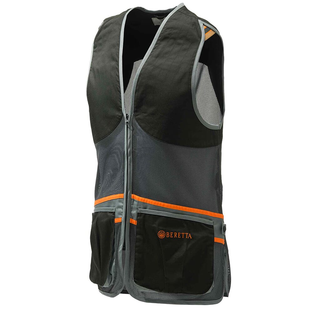 Beretta Full Mesh Vest Black/Gray GT671T15530903, XS - Beretta